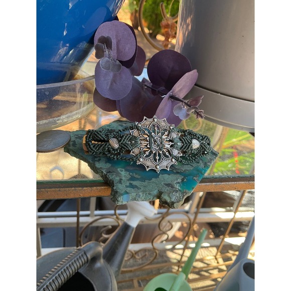 Boho Style Handmade Hair Barette - Picture 9 of 11